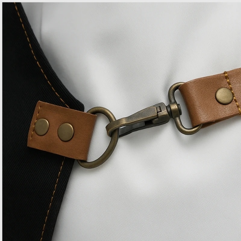 Logolu Kuaför Önlüğü Antik 